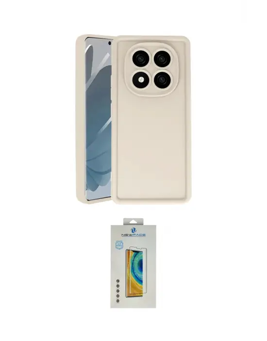 ieg™ Redmi Note 14 Pro 4G Kılıf Yankı Yansıma Özel Seri - Şeffaf Polymer Nano Ekran Koruyucu