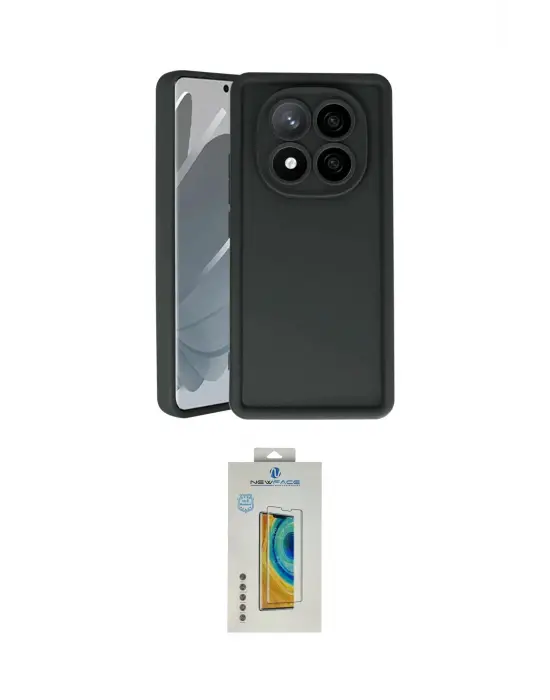 ieg™ Redmi Note 14 Pro 4G Kılıf Yankı Yansıma Özel Seri - Şeffaf Polymer Nano Ekran Koruyucu