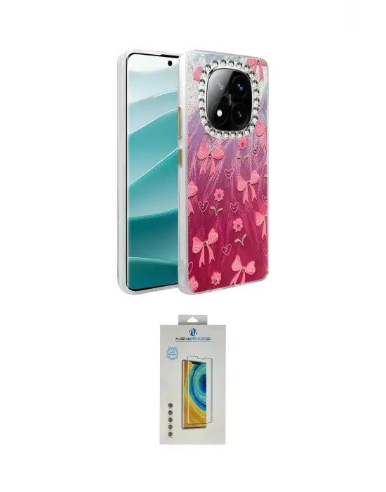 ieg™ Redmi Note 14 Pro 4G Kılıf Zirve Modern Prime - Şeffaf Polymer Nano Ekran Koruyucu