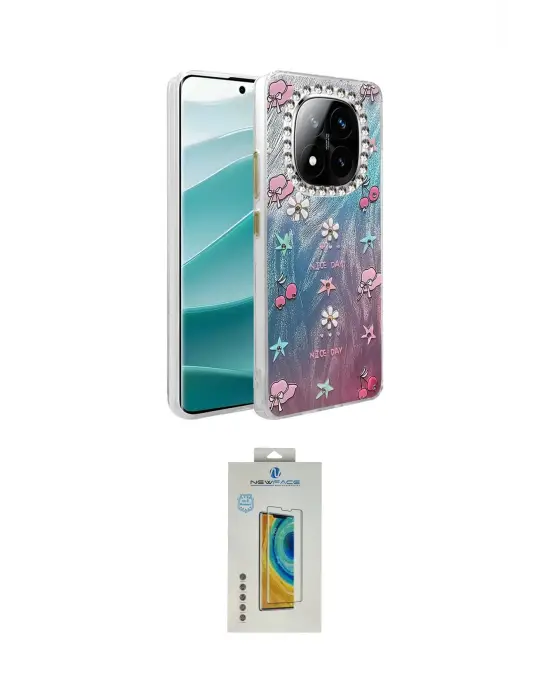 ieg™ Redmi Note 14 Pro 4G Kılıf Zirve Modern Prime - Şeffaf Polymer Nano Ekran Koruyucu