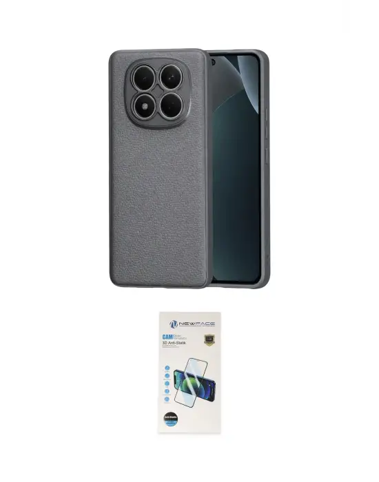 ieg™ Redmi Note 15 Pro 5G Kılıf Nova Işık - Siyah 3D Antistatik Cam Ekran Koruyucu