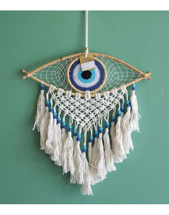 Rüya Kapanı Dream Catcher Göz Tasarımı Model 2