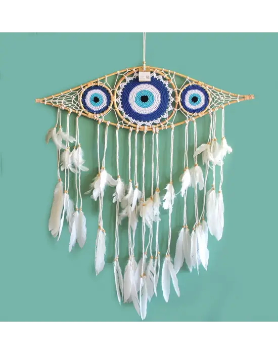 Rüya Kapanı Dream Catcher Göz Tasarımı Model 4