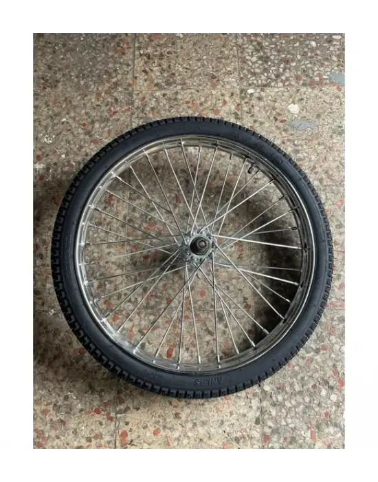ieg™ Seyyar Tezgah Araba Tekerleği 65 cm - Telli Jant (Jant Boyu:50 cm)