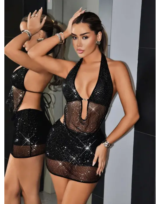 ieg™ Siyah Fantezi Elbise 5120
