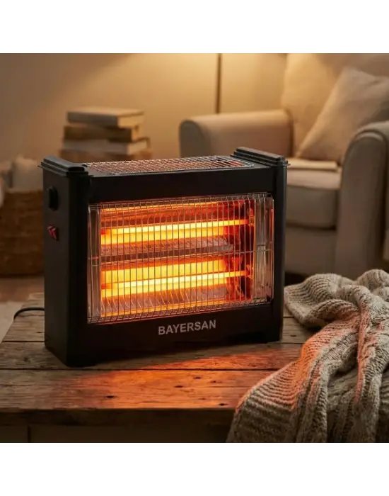 Şömine Tipi Isıtıcı Soba 1800W