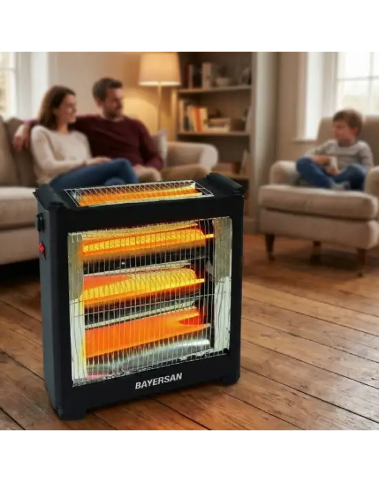 Şömine Tipi Isıtıcı Soba 2400W