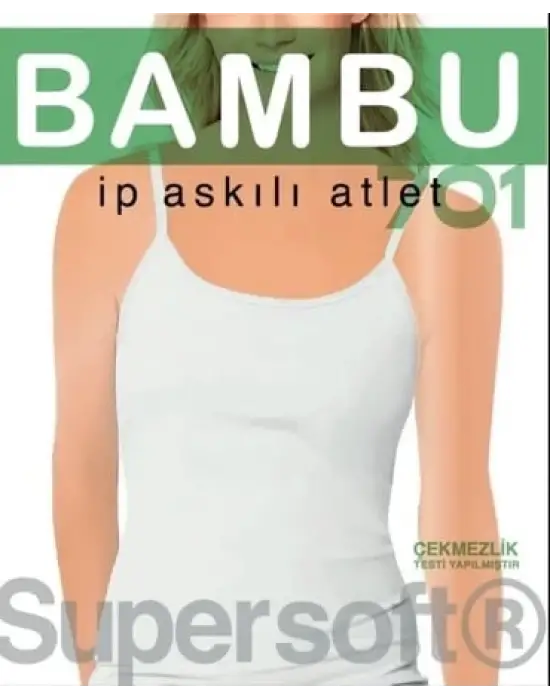 ieg™ Star 701 Kadın  Bambu İp Askılı  Atlet