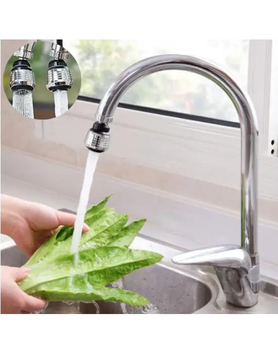 Su Tasarruflu 2 Modlu Musluk Başlığı Kısa