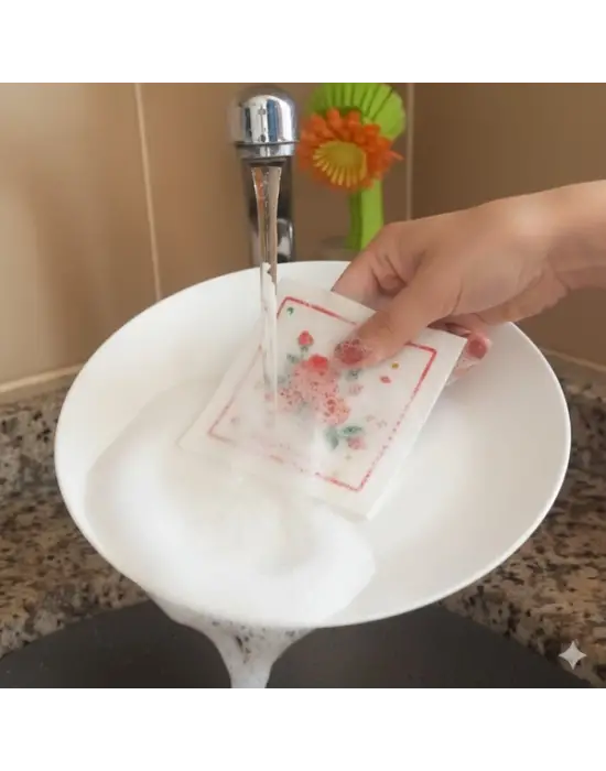 Suda Büyüyen Sünger