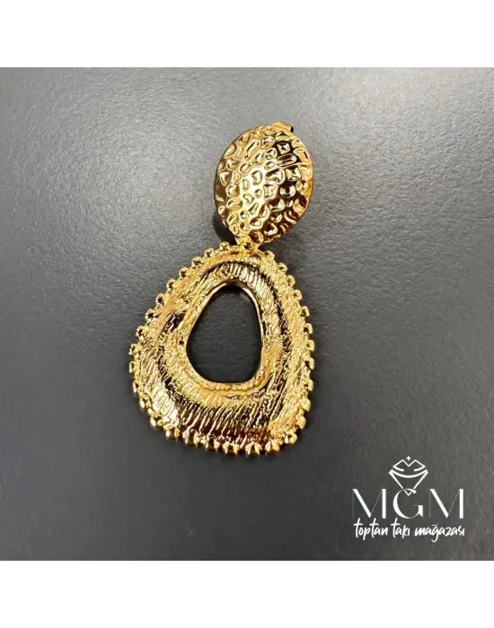 IEG - Taşsız Gold Kaplama Küpe