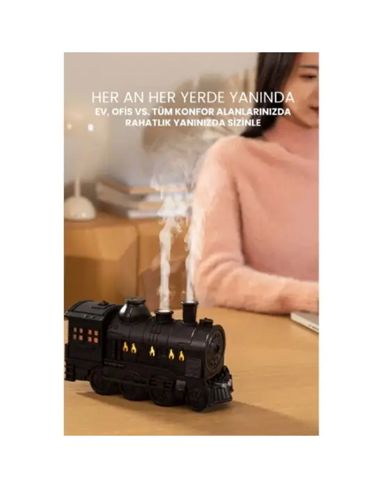 Tren Görünümlü Hava Nemlendirici