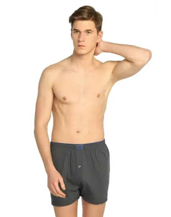 ieg™ Tutku 0117 Erkek Penye Düz Boxer