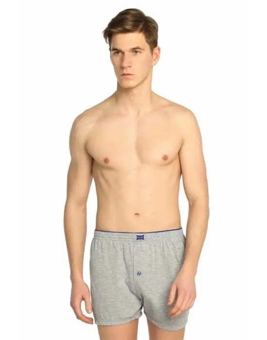 ieg™ Tutku 0117 Erkek Penye Düz Boxer