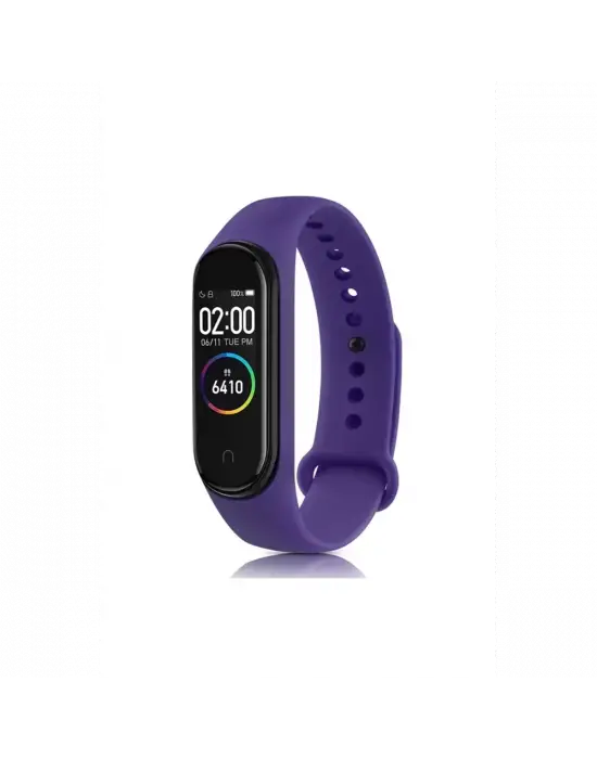 ieg™  Xiaomi Mi Band 4 Klasik Kordon - Mor