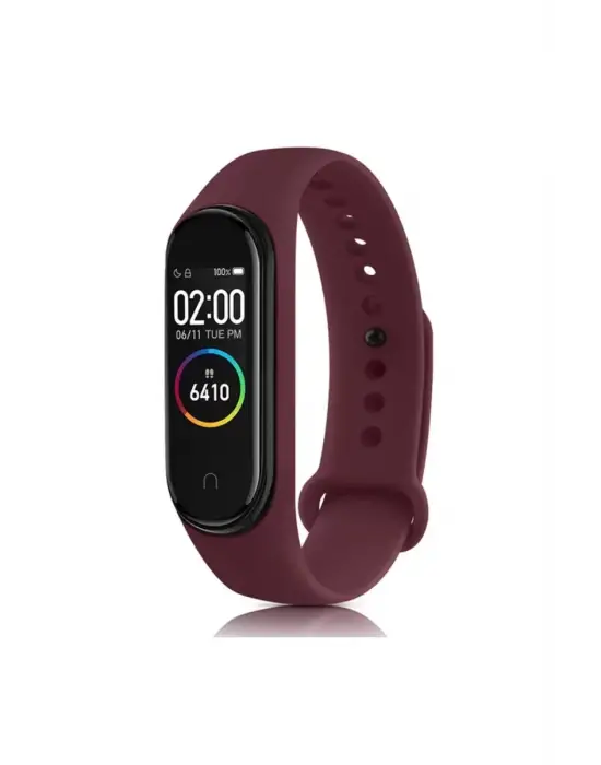 ieg™  Xiaomi Mi Band 4 Klasik Kordon - Mürdüm