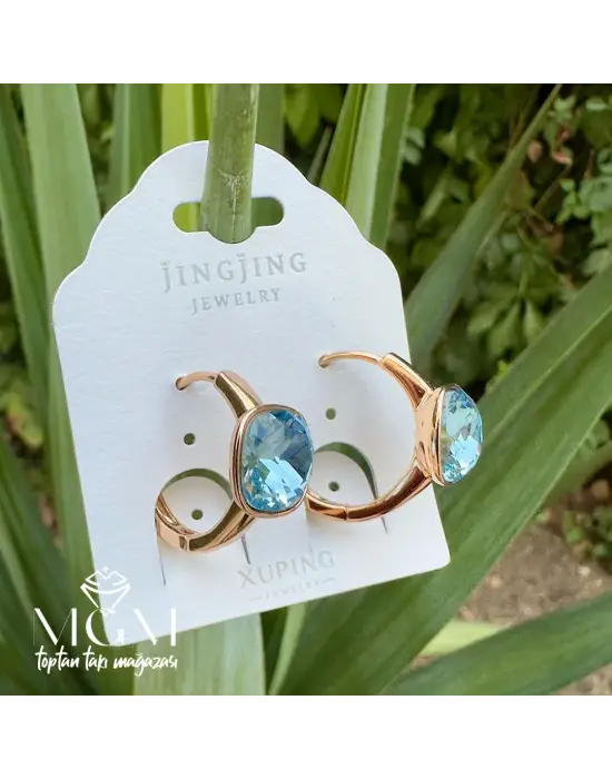 IEG - Xuping Taşlı Küpe