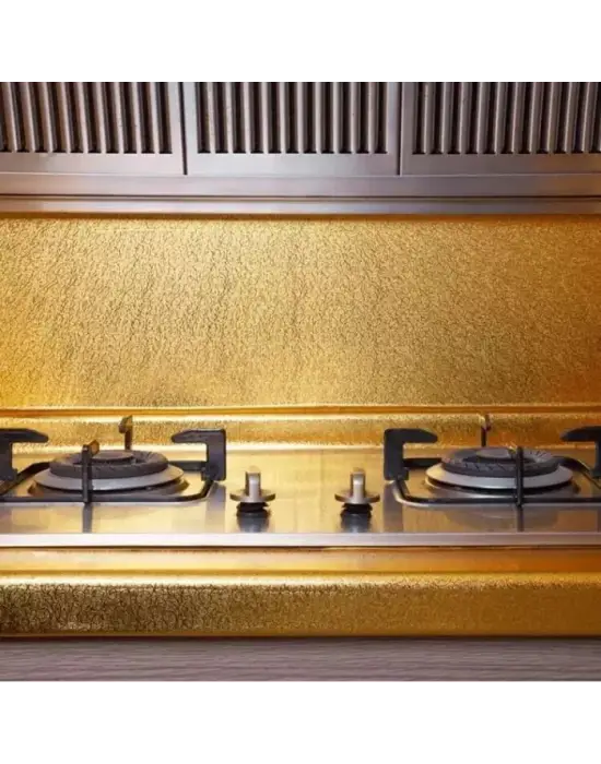 Yapışkanlı Gold Mutfak Tezgah Folyosu