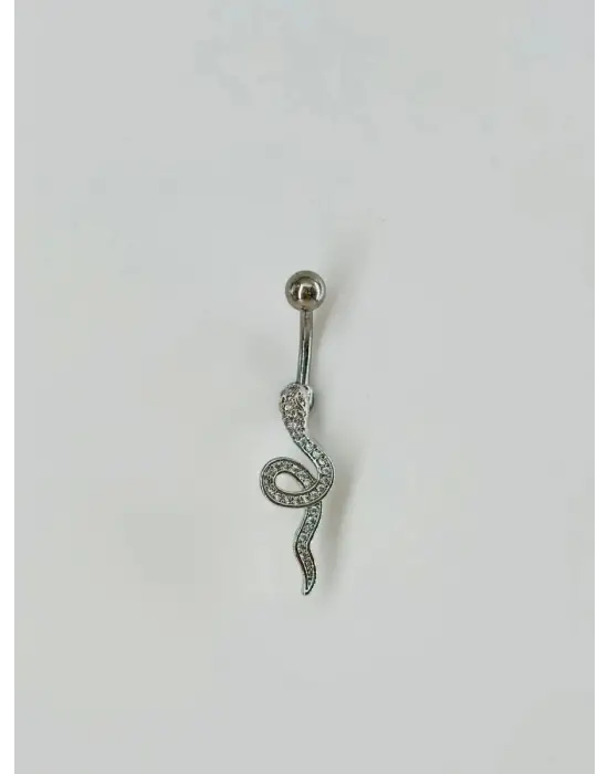 IEG - Yılan Detaylı Göbek Piercing