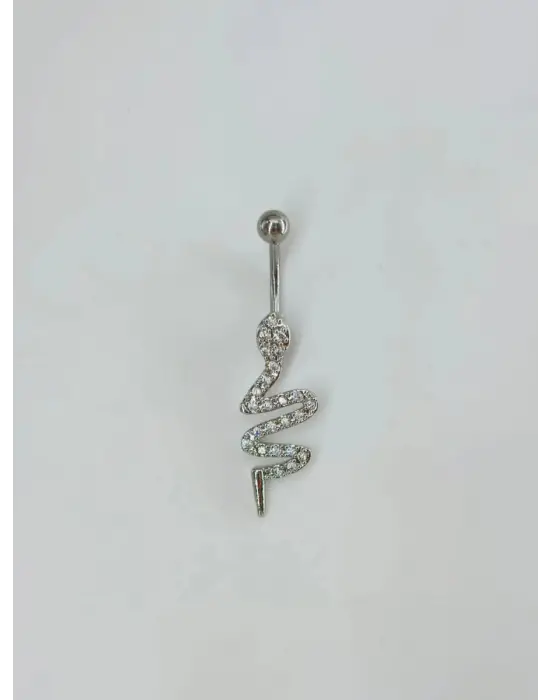 IEG - Yılan Detaylı Göbek Piercing