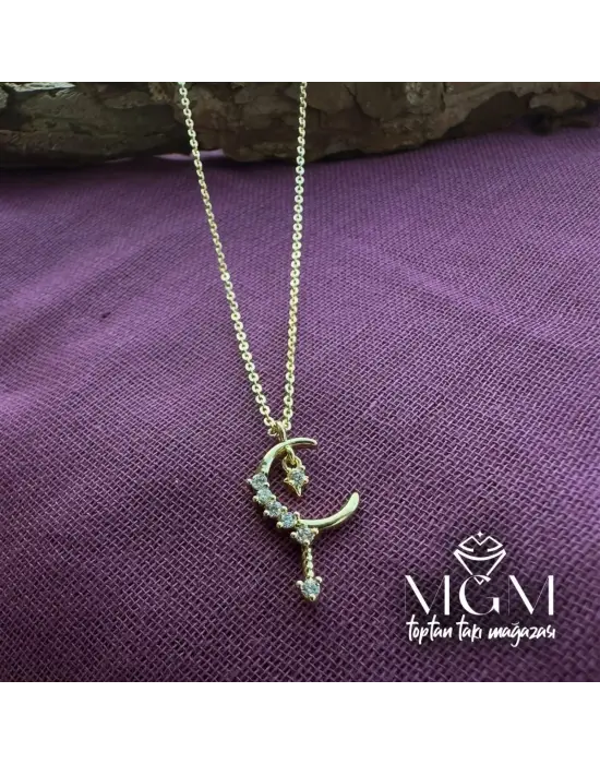IEG - Zirkon Taşlı Kolye