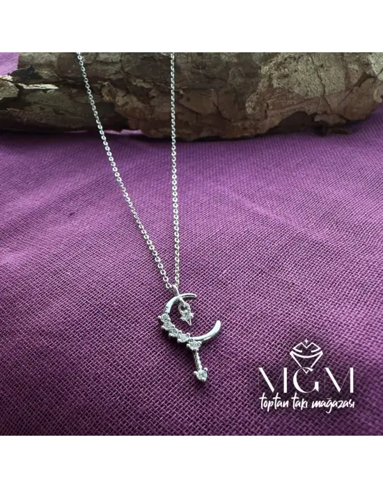 IEG - Zirkon Taşlı Kolye