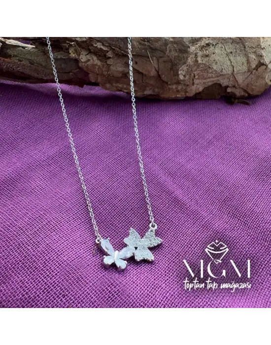 IEG - Zirkon Taşlı Kolye