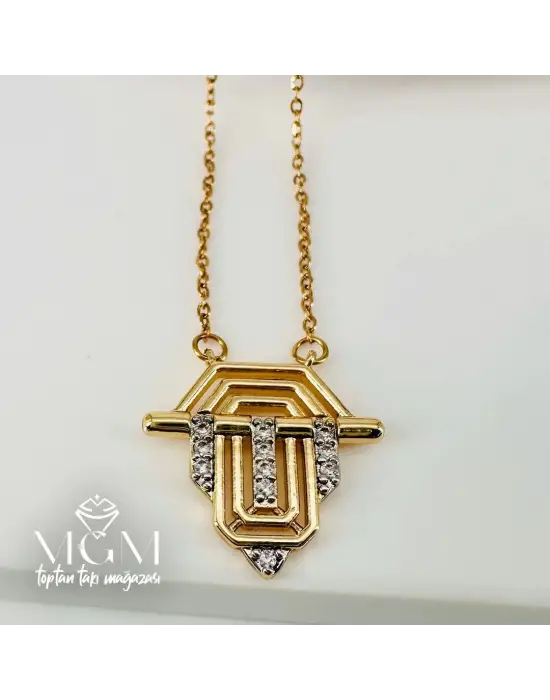 IEG - Zirkon Taşlı Kolye