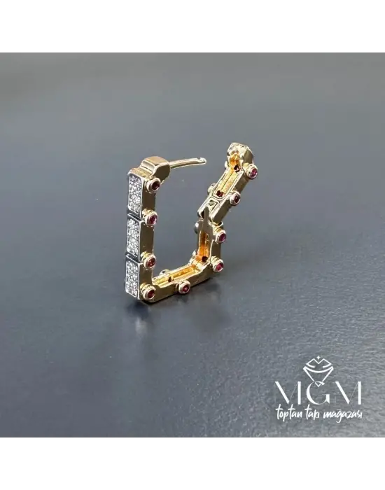 IEG - Zirkon Taşlı Küpe