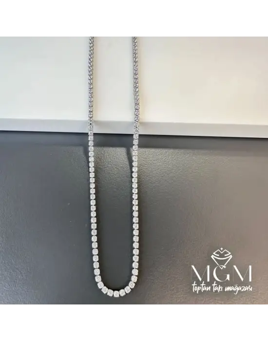 IEG - Zirkon Taşlı Su Yolu Kolye