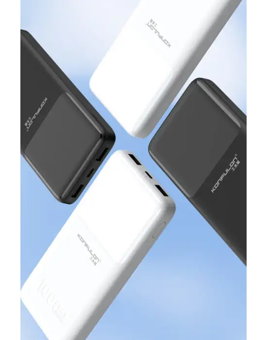 ieg™ Konfulon A35 10.000 mAh 15W Mini Powerbank - Siyah