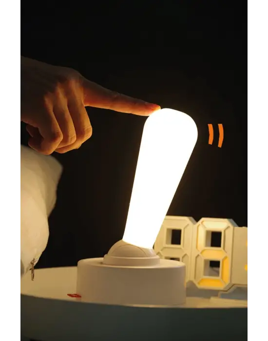 JP-1003 Dekoratif Gece Lambası - Beyaz