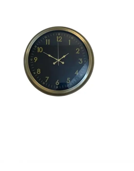 İhtişam Eskitme 40 Cm Metal Duvar Saati