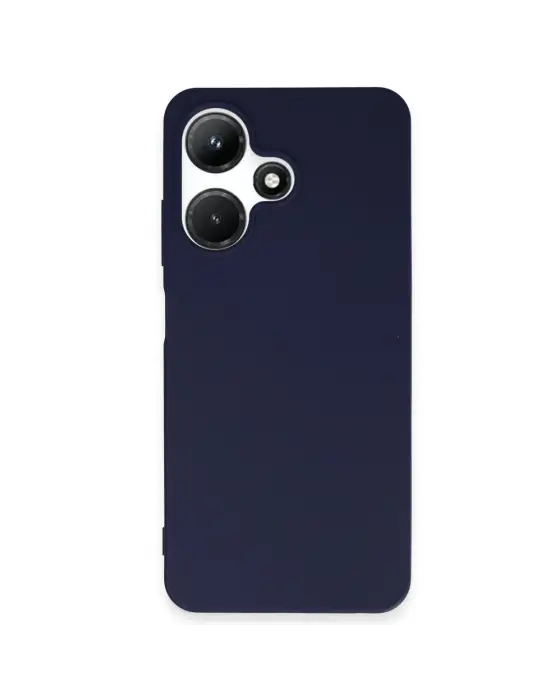 İnfinix Hot 30i Kılıf First Silikon - Lacivert