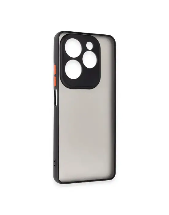 İnfinix Hot 40 Pro Kılıf Montreal Silikon Kapak - Siyah