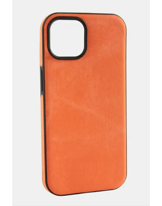 iPhone 13/14 Nubuk Lüx Velvet Silikon Kılıf