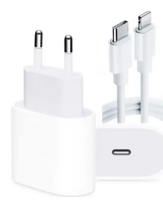 İphone 14 13 12 11 8 Plus 7 Uyumlu 20w Pd Hızlı Şarj Seti