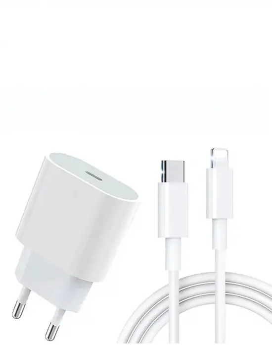 İphone 14 13 12 11 8 Plus 7 Uyumlu 20w Pd Hızlı Şarj Seti