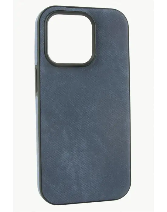 iPhone 15 Pro Nubuk Lüx Velvet Silikon Kılıf