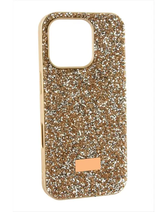 İphone 16 Pro Max Taşlı Kapak Kılıf