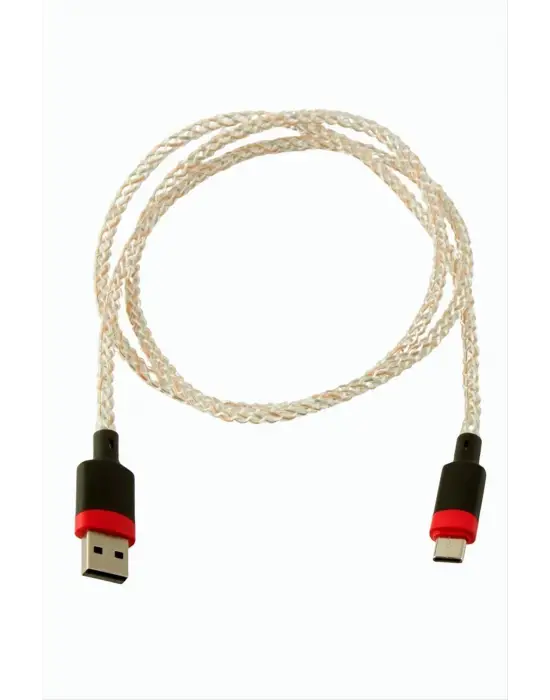Işıklı Type-C USB Data Şarj Kablosu