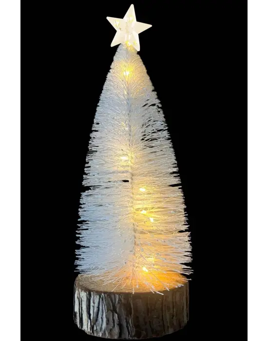 Işıklı Yılbaşı Çam Ağacı 30 cm