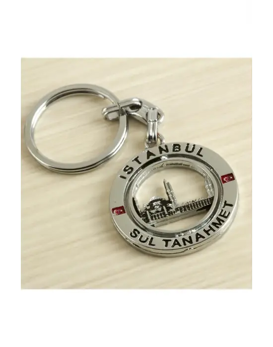 İstanbul Yazılı Metal Anahtarlık