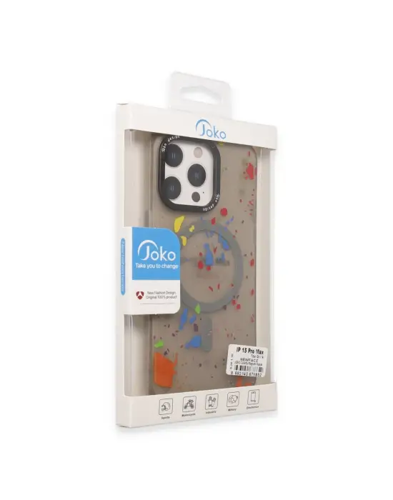 Joko Apple İphone 14 Pro Colorful Magsafe Kapak - Siyah