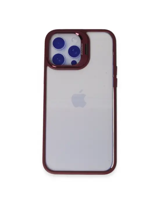 Joko Apple İphone 14 Pro Kılıf Roblox Lens Standlı Kapak - Bordo