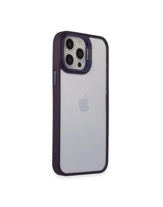 Joko Apple İphone 14 Pro Kılıf Roblox Lens Standlı Kapak - Mor