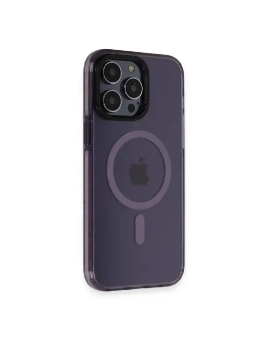 Joko Apple İphone 14 Pro Kılıf Tigra Magsafe Kapak - Derin Mor