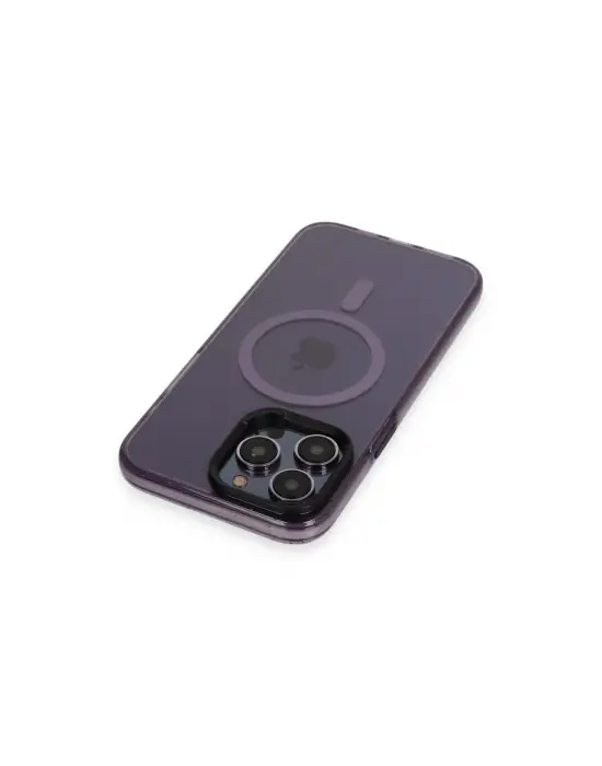 Joko Apple İphone 14 Pro Kılıf Tigra Magsafe Kapak - Derin Mor
