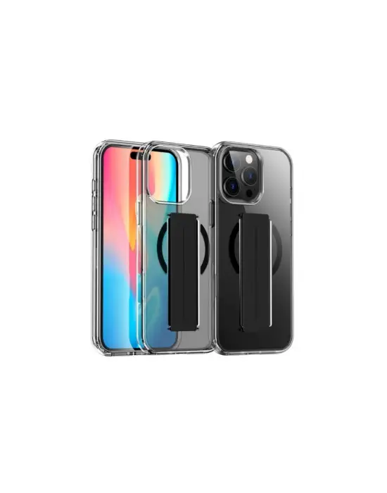 Joko Apple İphone 14 Pro Max Kılıf Alfa Magsafe Standlı Kapak - Siyah