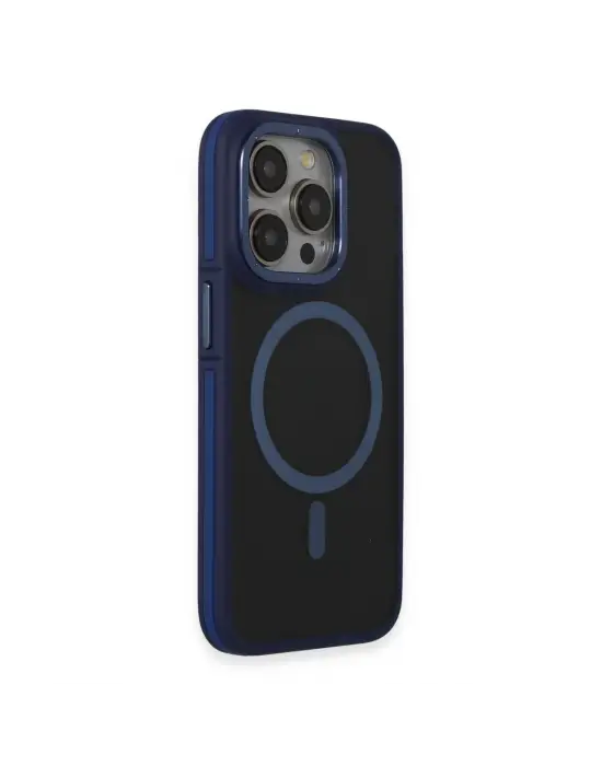 Joko Apple İphone 14 Pro Max Kılıf Rocky Magsafe Kapak - Lacivert